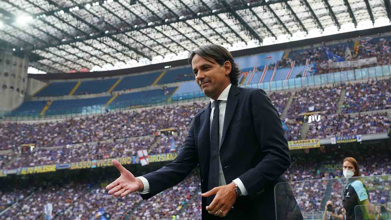 Simone Inzaghi sorridente