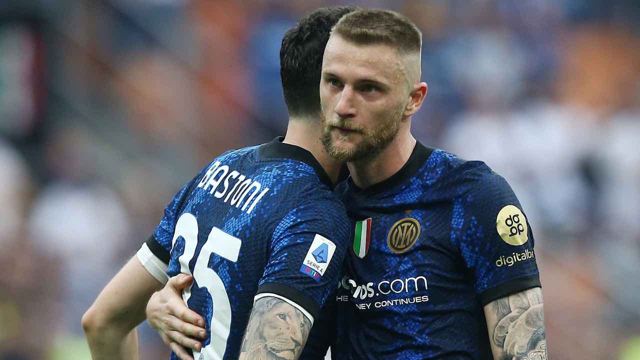 Milan Skriniar pensieroso