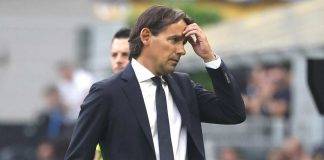 Inter, Inzaghi con le mani in testa
