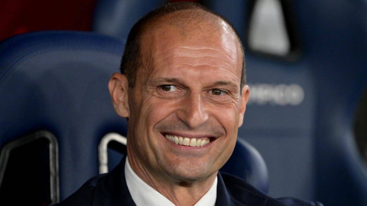 Massimiliano Allegri sorridente