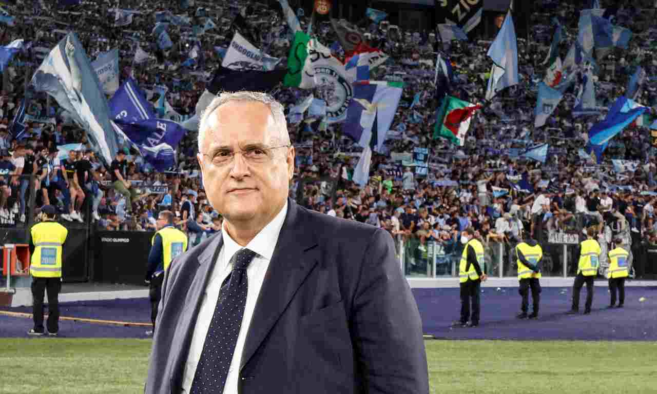 Lazio, Lotito in posa