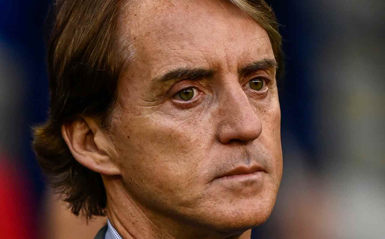 Primo piano di Roberto Mancini