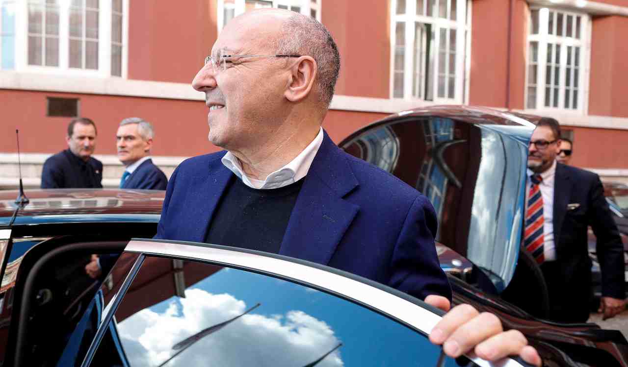 Inter, Marotta sorride