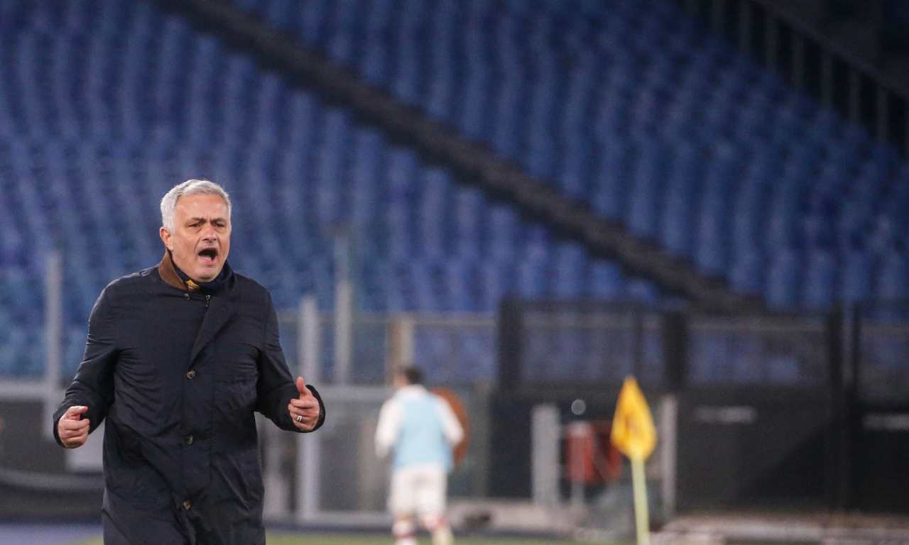 Roma, Mourinho esulta