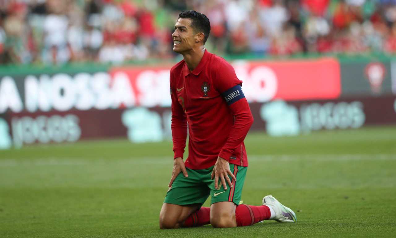 Ronaldo in ginocchio