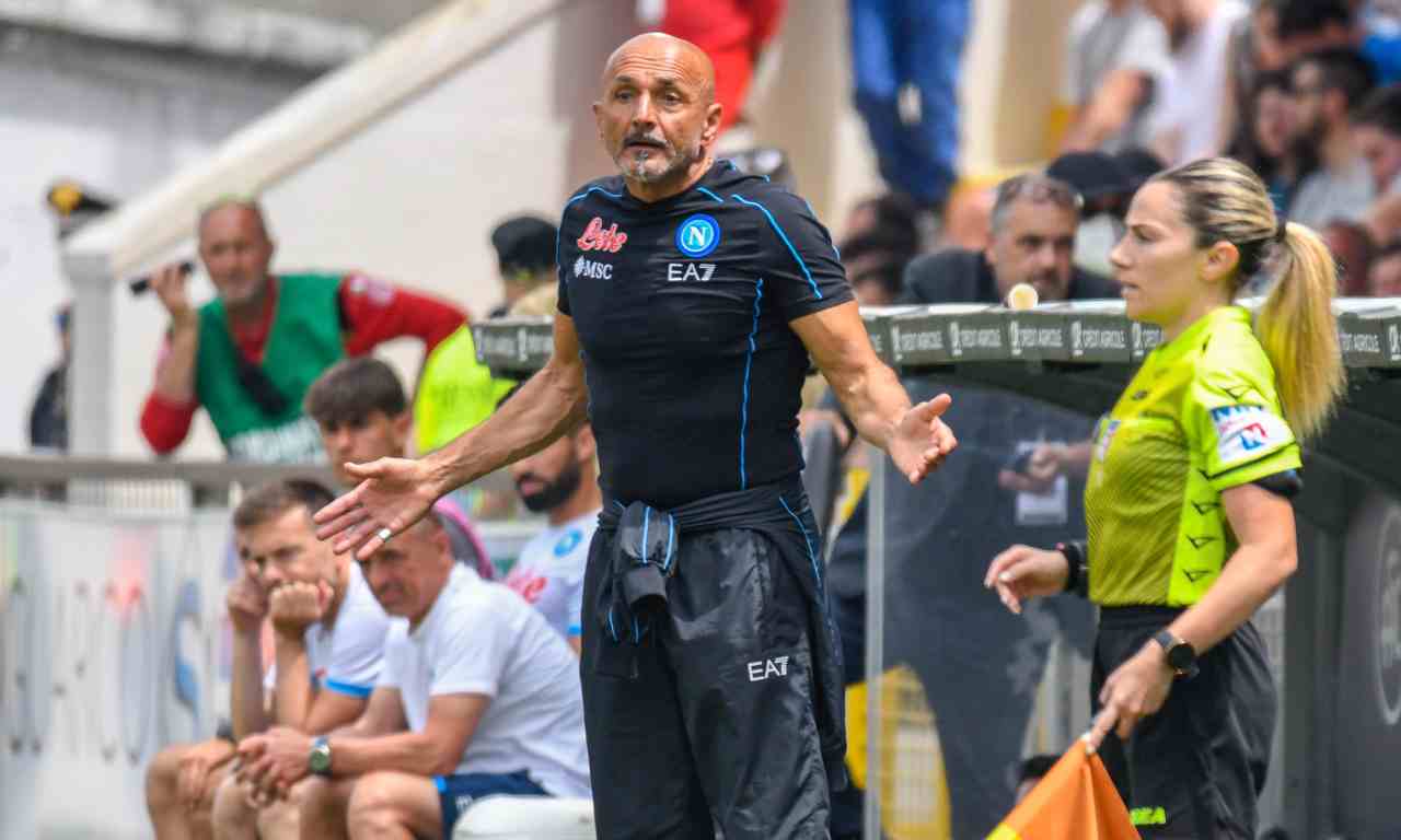 Napoli, Spalletti allarga le braccia