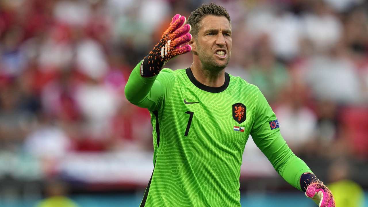 Maarten Stekelenburg in azione