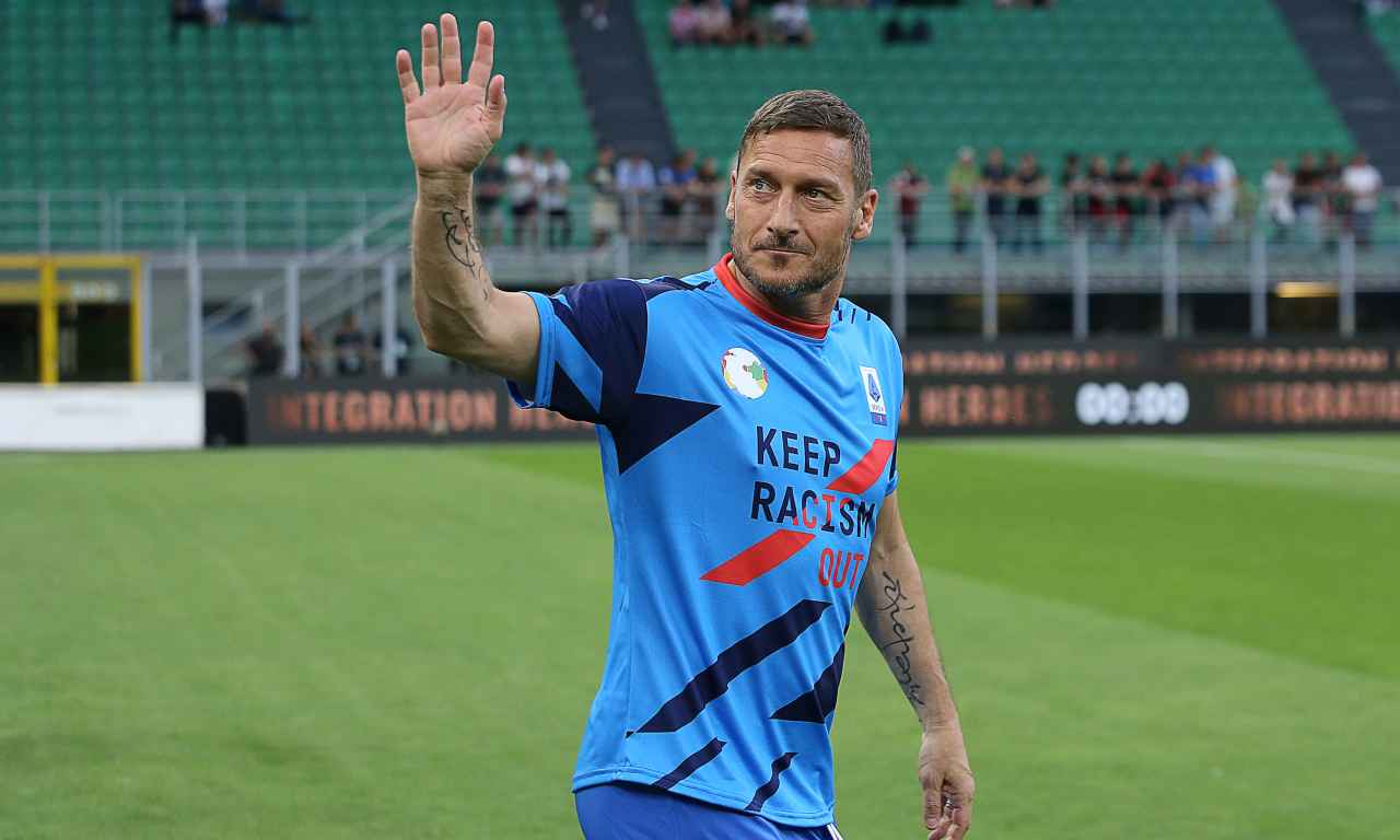 Totti a San Siro 