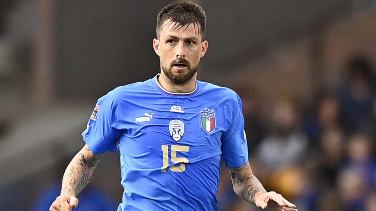 Acerbi con la Nazionale