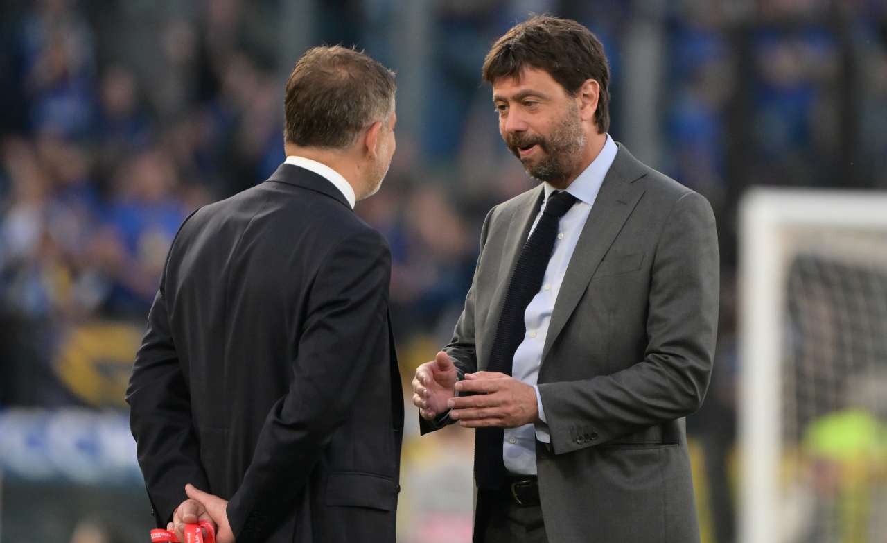 Agnelli parla con Cherubini