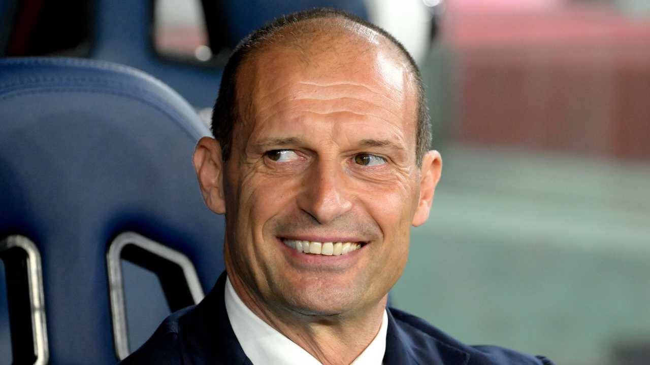 Allegri sorridente