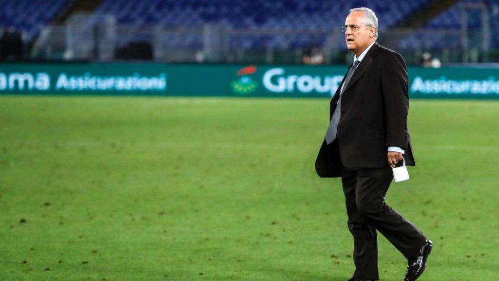 Lazio, Lotito preoccupato