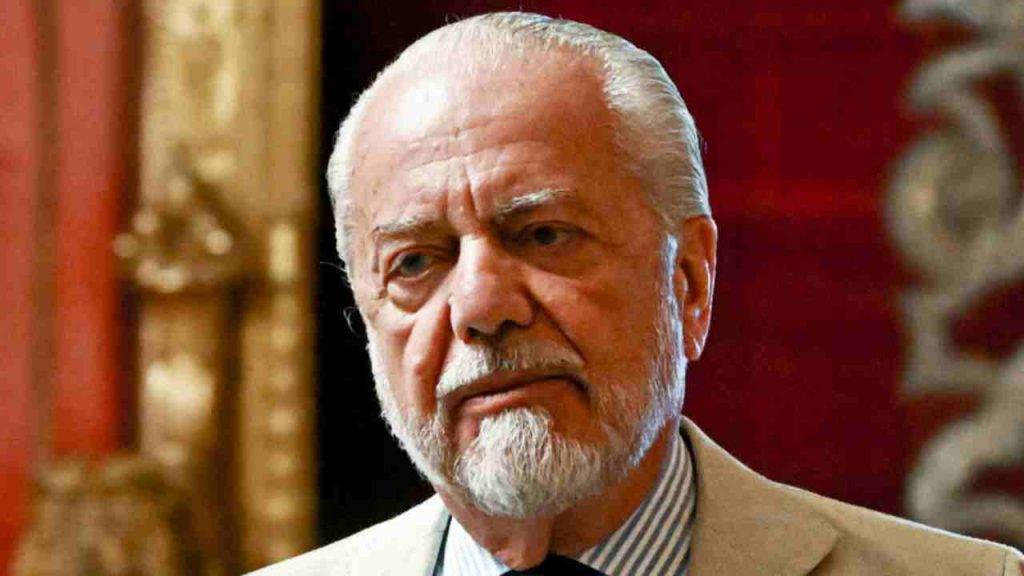 Aurelio De Laurentiis, presidente del Napoli