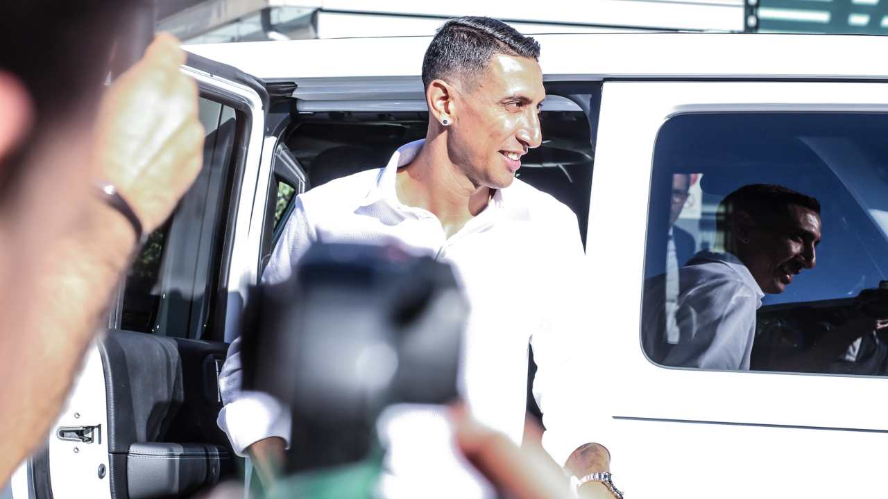 Di Maria alle visite mediche