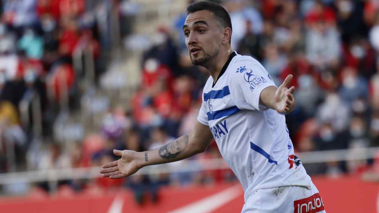 Escalante durante il prestito all'Alaves