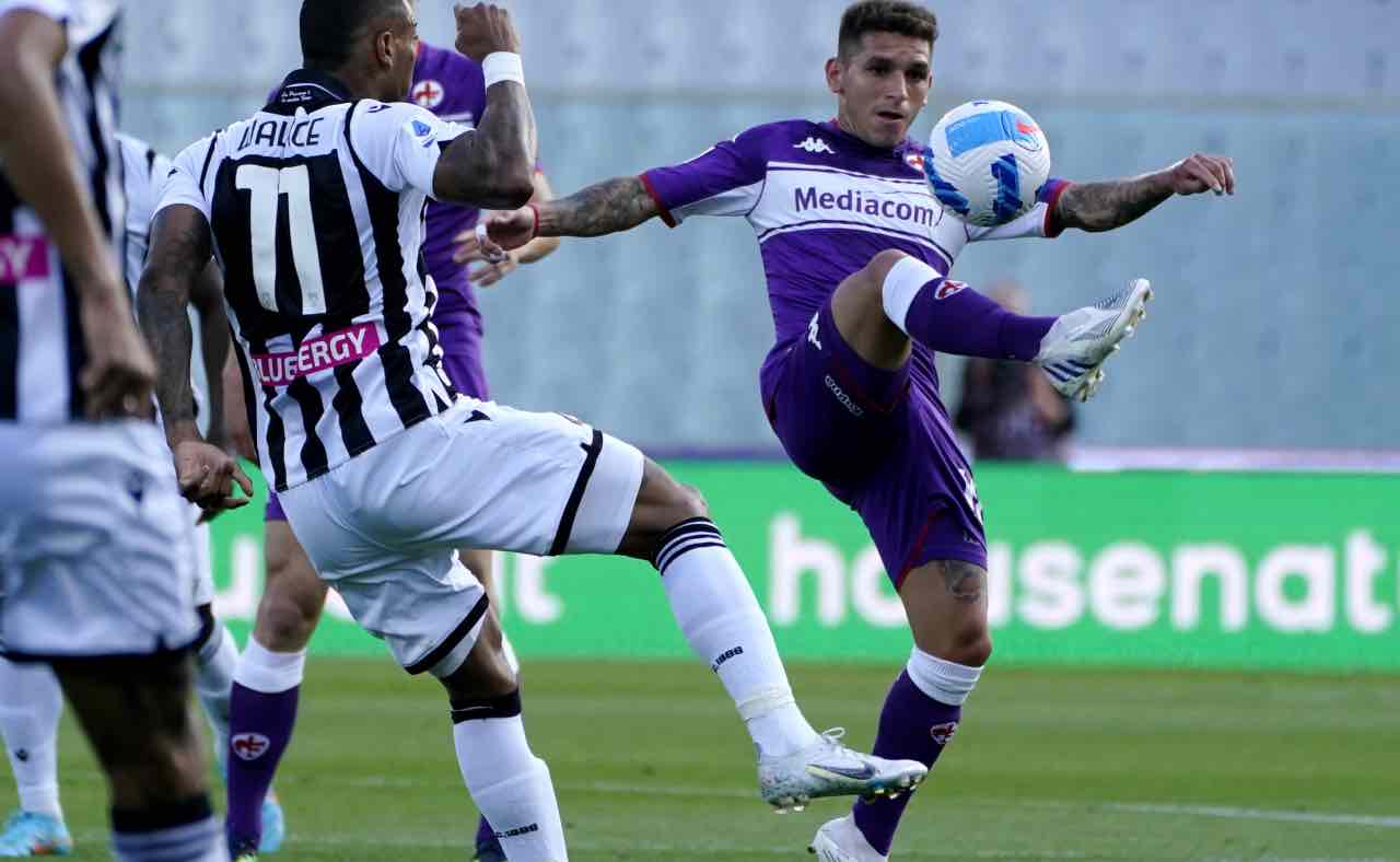 Torreira in Fiorentina-Udinese