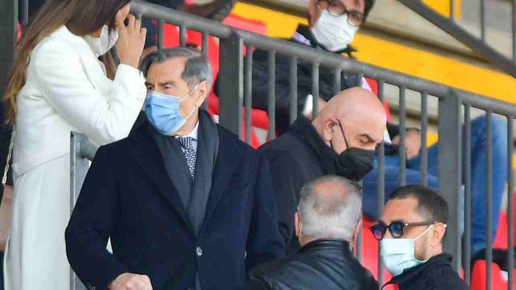 Adriano Galliani e Ariedo Brainda, dirigenti di Monza e Cremonese