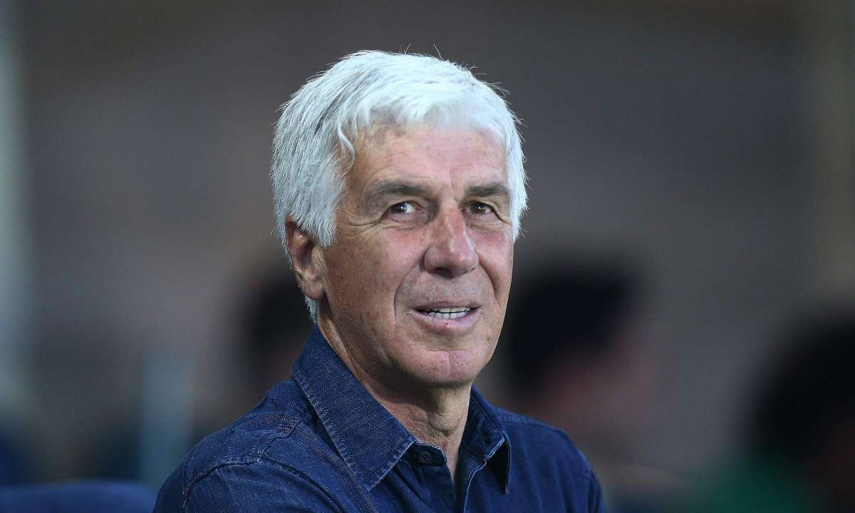 Gasperini sorride in panchina