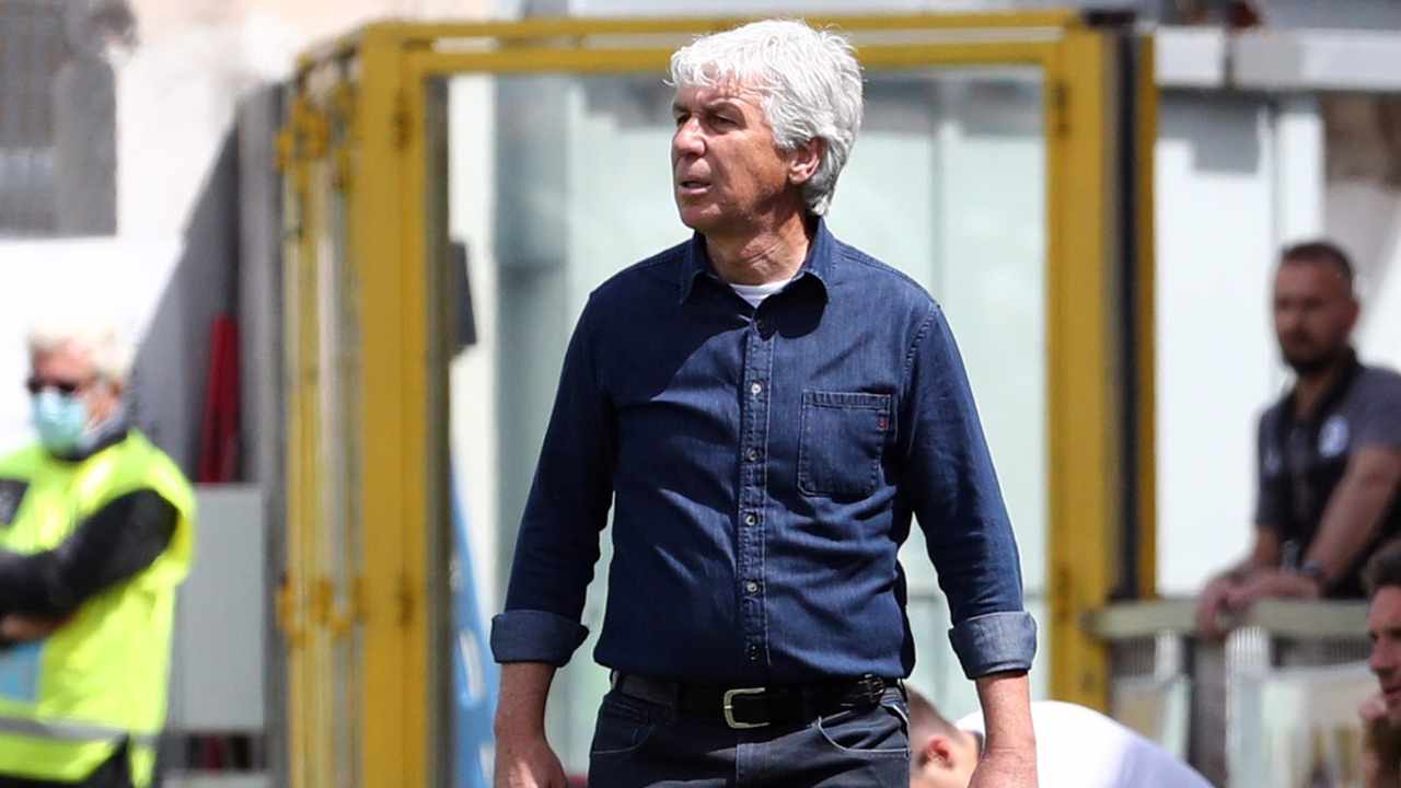 Gasperini concentrato Atalanta