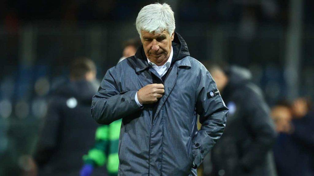 Atalanta, Gasperini deluso