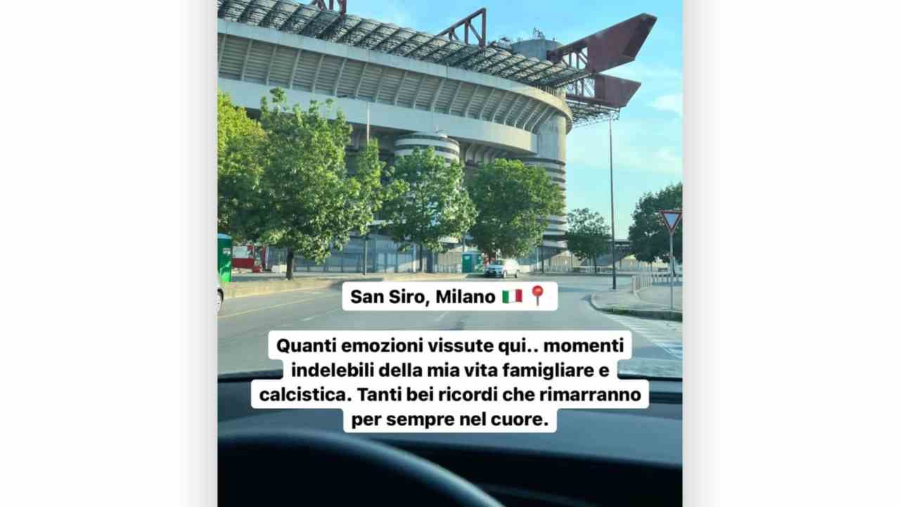 Icardi Instagram San Siro
