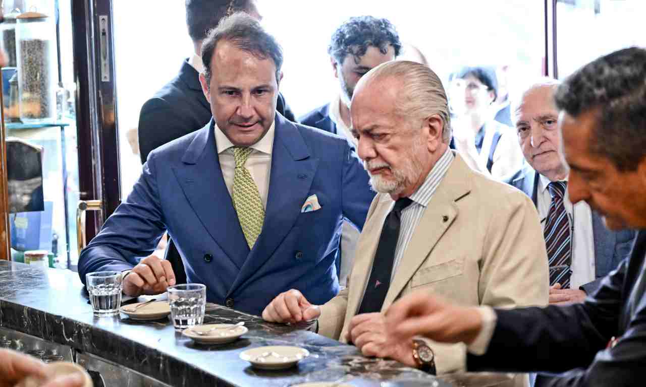 Iervolino con De Laurentiis 