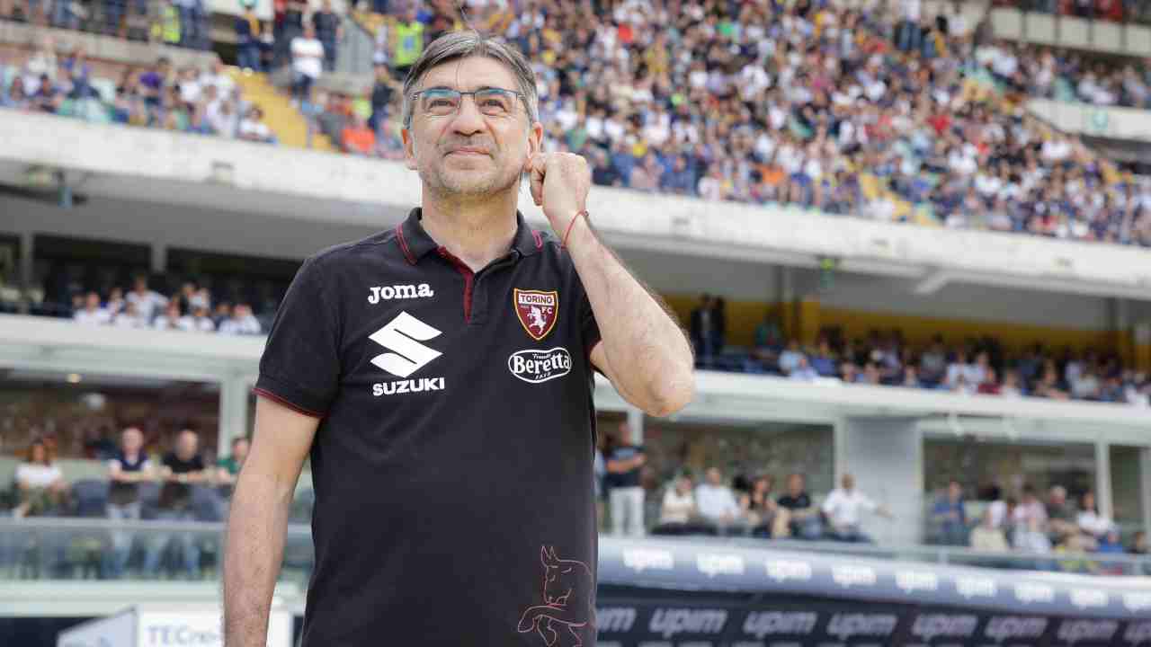 Juric sorridente (Ansa Foto)