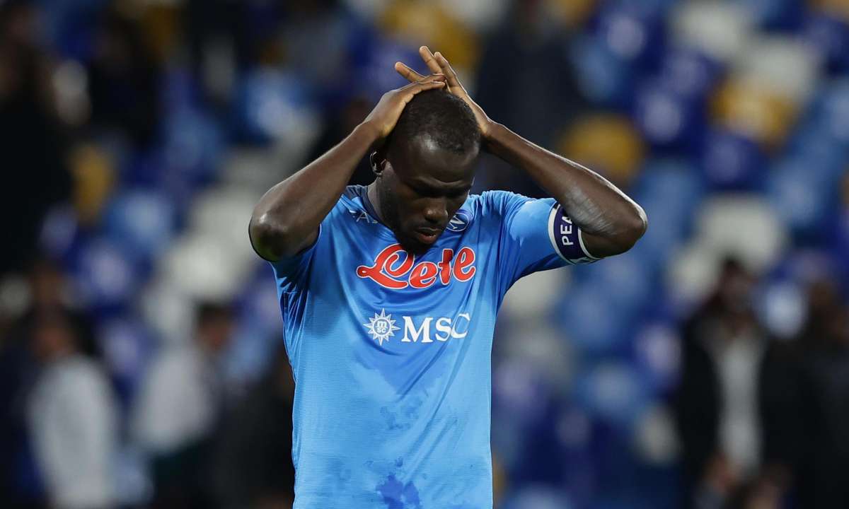 Koulibaly di dispera