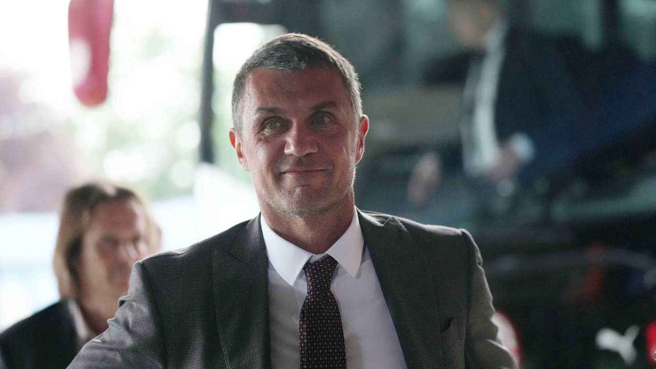 Maldini sorridente Milan