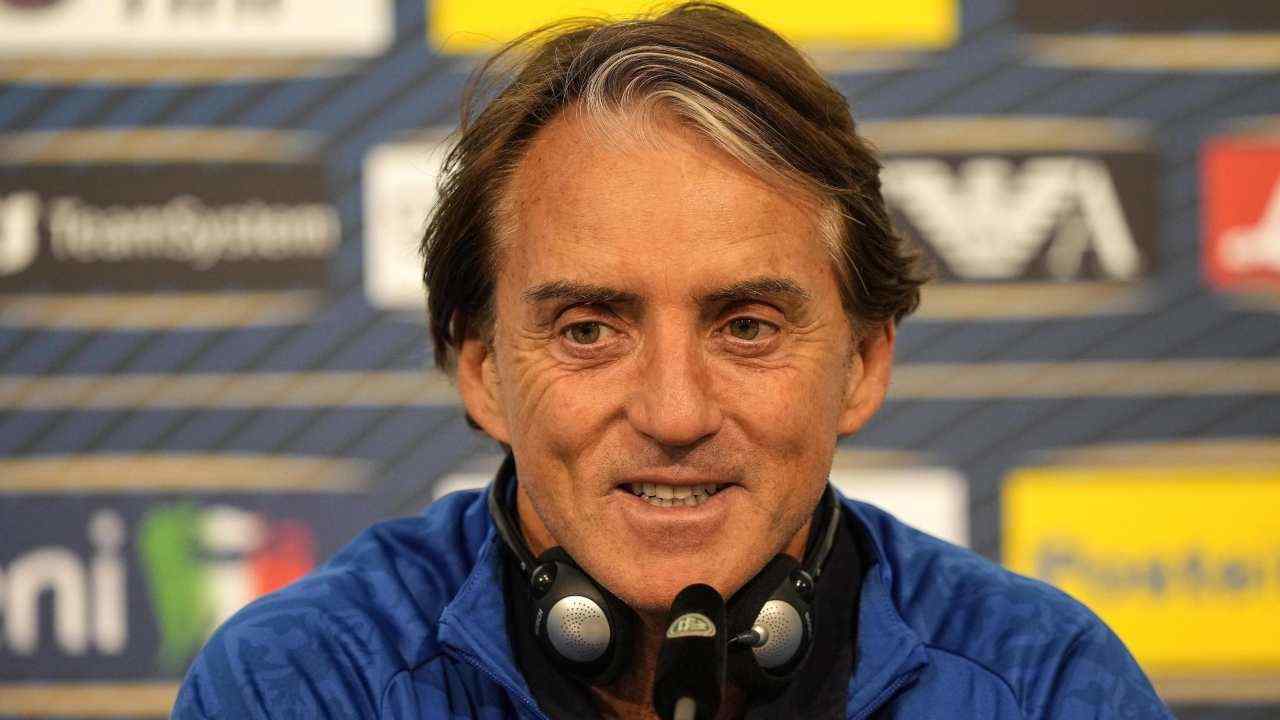 Mancini sorride Italia