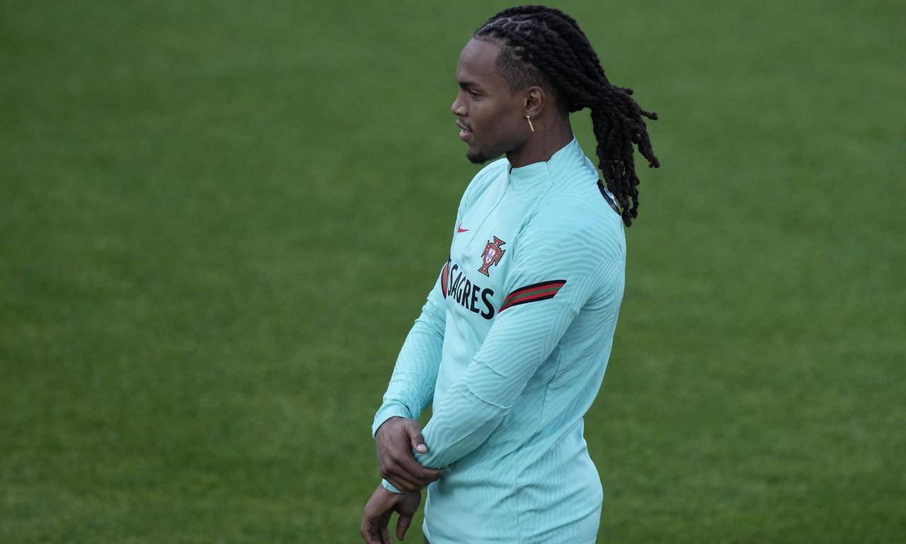 Renato Sanches si allena col Portogallo