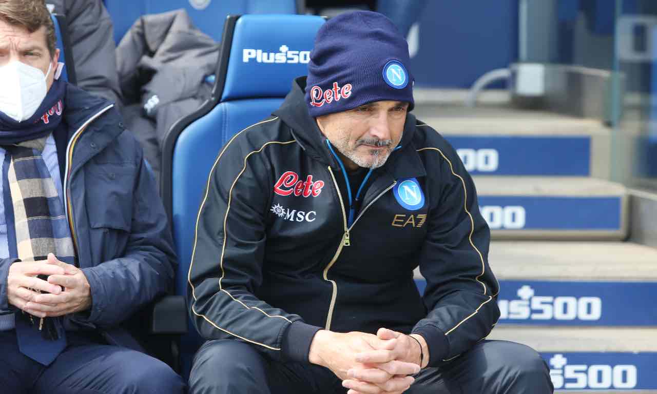 Spalletti triste