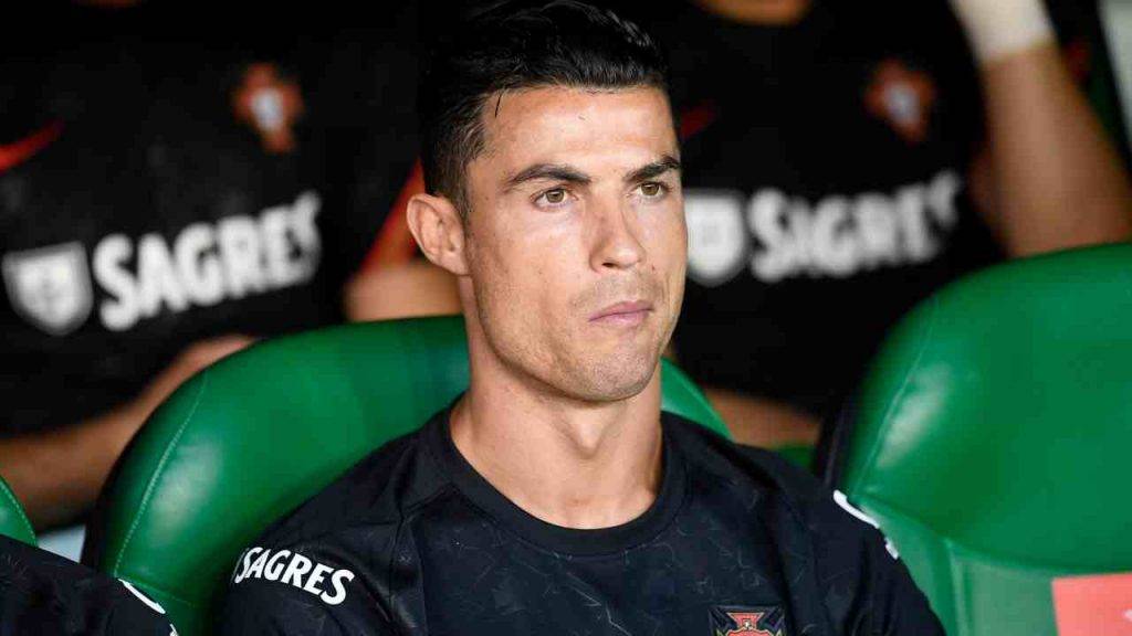 Cristiano Ronaldo, attaccante dello United