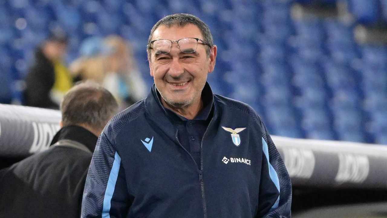 Sarri in panchina