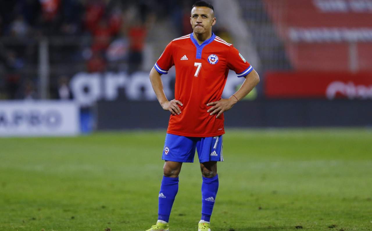 Sanchez con il Cile