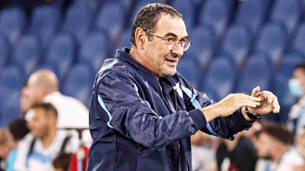 Maurizio Sarri, tecnico della Lazio