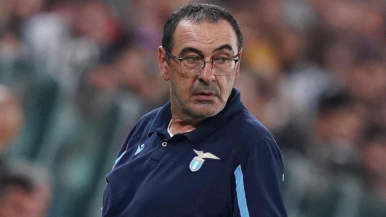 Sarri in panchina