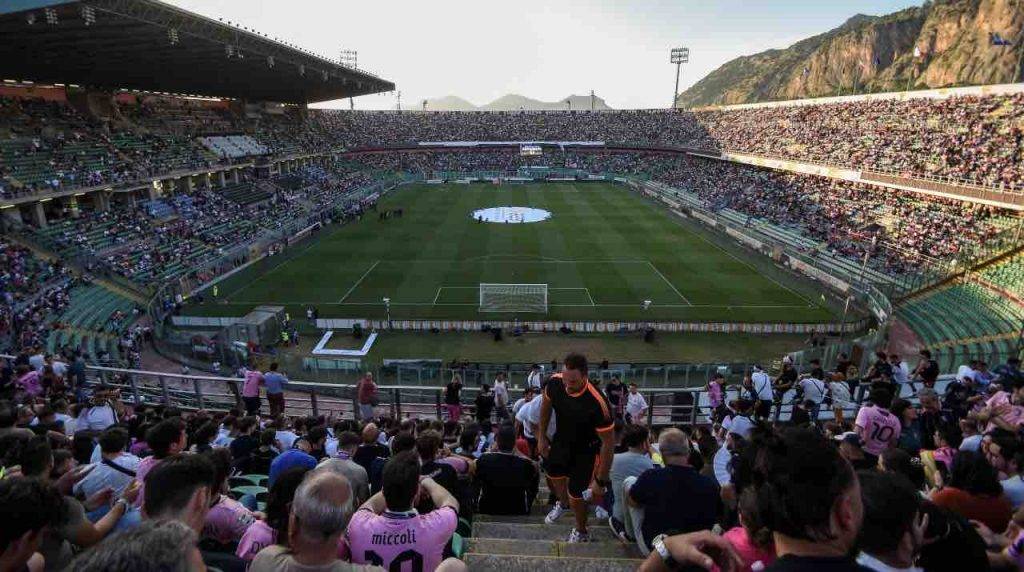 Lo stadio del Palermo
