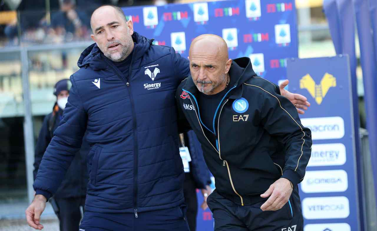 Tudor con Luciano Spalletti