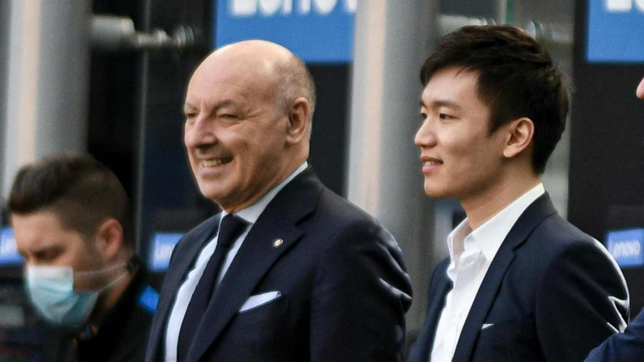 Zhang e Marotta sorridono Inter