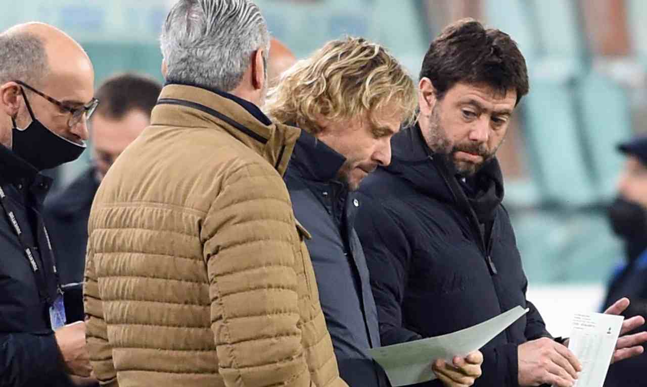 Juventus, Agnelli e Neved leggono