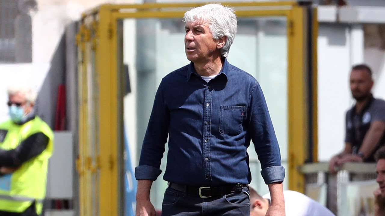 Gianpiero Gasperini a bordocampo