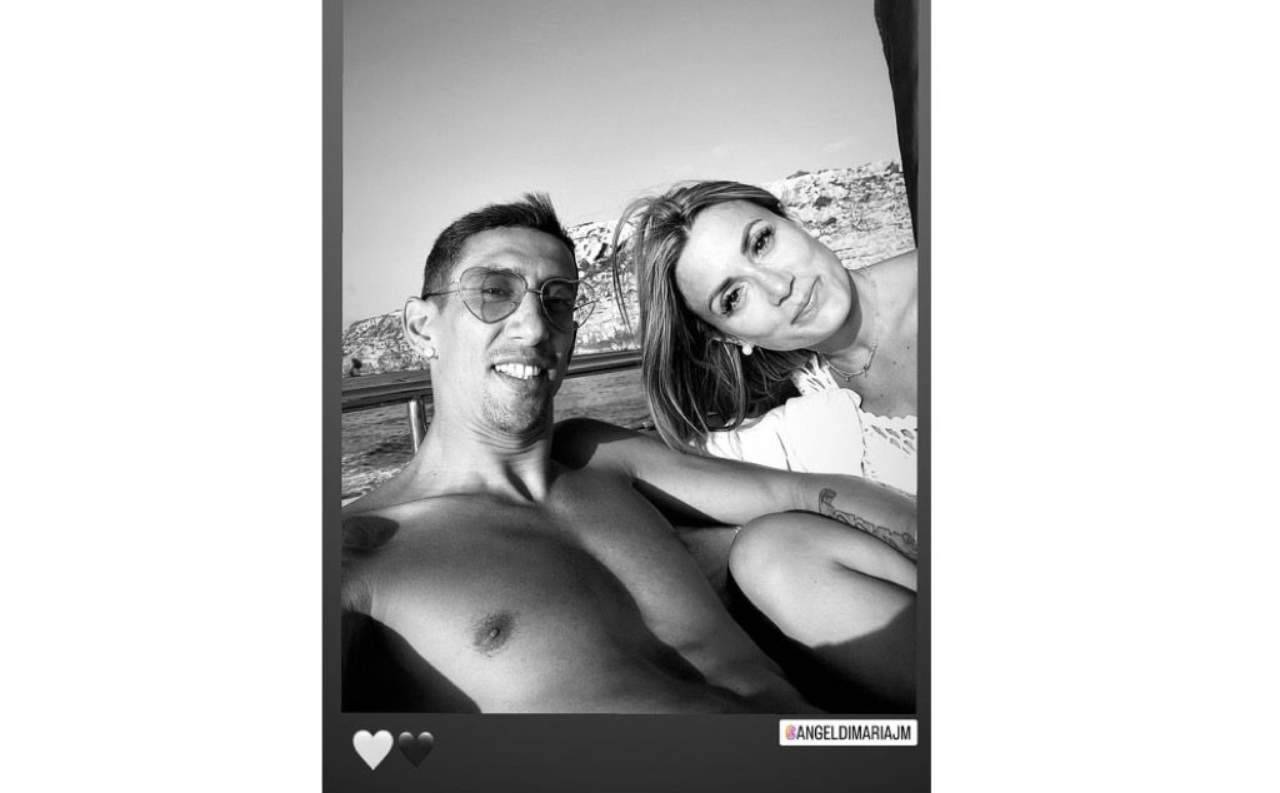 Di Maria, post pubblicato dalla moglie su Instagram