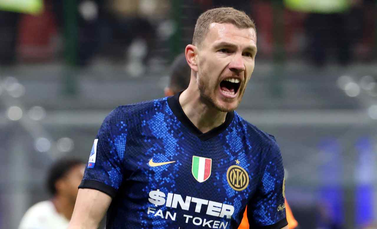 Inter, Dzeko esulta