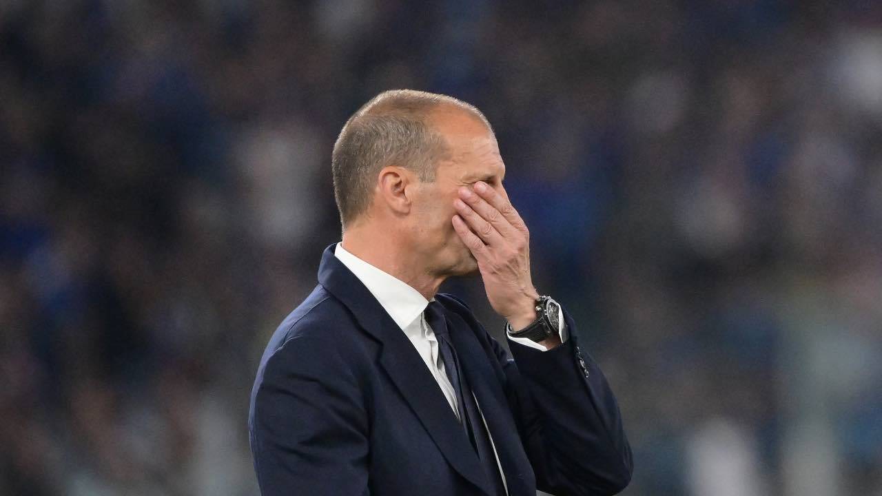 Massimiliano Allegri preoccupati