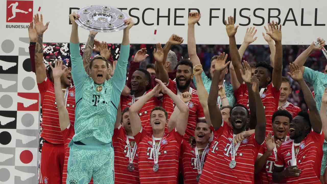 Bayern Monaco in festa