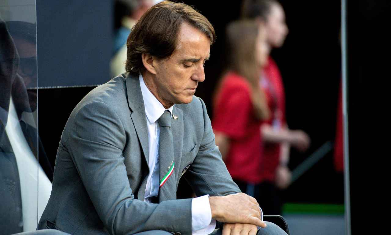 il ct della Nazionale italiana Roberto Mancini