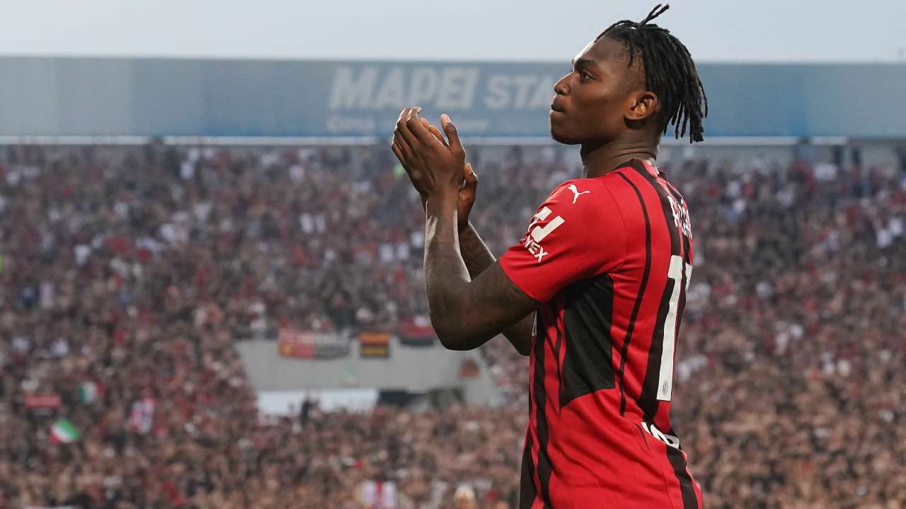 Rafael Leao in campo