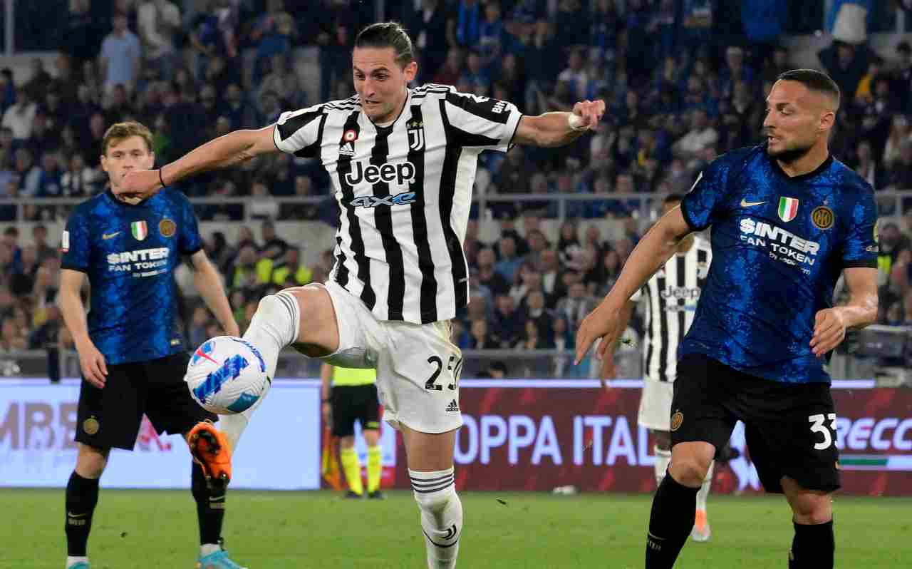 Juventus, Rabiot in azione