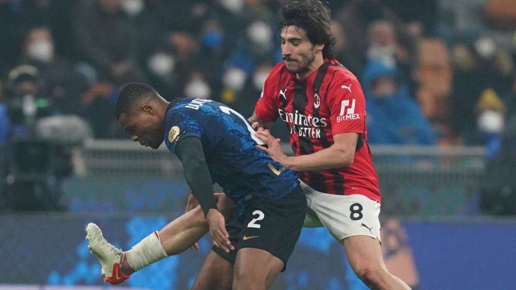 tonali dumfries milan inter derby supercoppa serie a